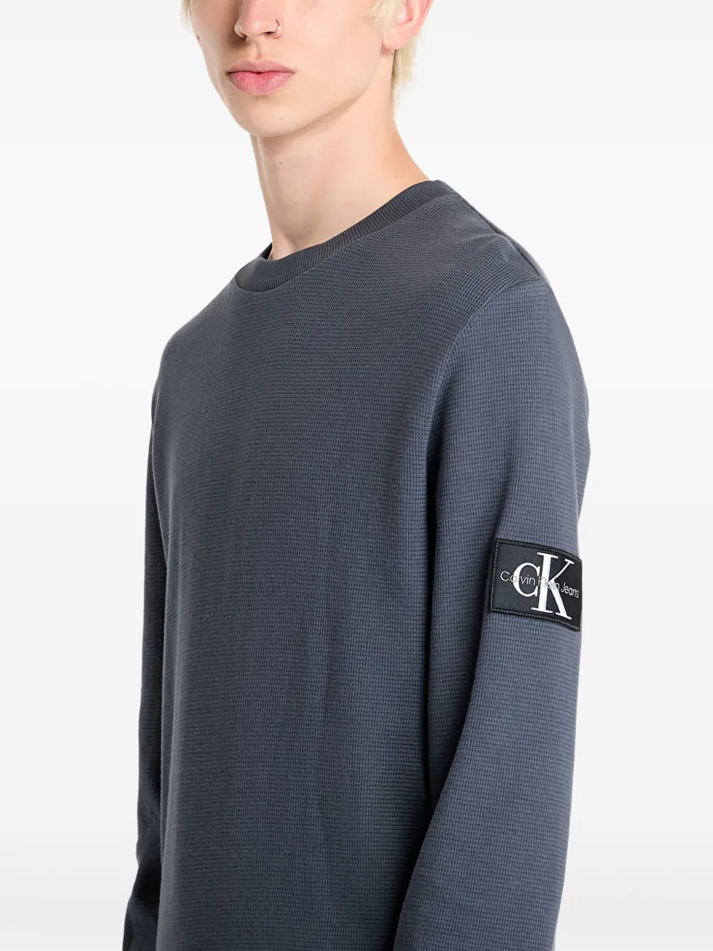 Calvin Klein logo-patch sweatshirt | Sweatshirts | Image 2