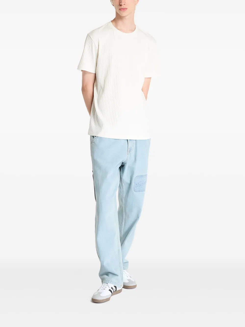 Calvin Klein Jersey T-shirt - Wit