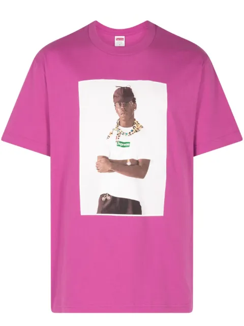 Supreme x Tyler The Creator photograph-print T-shirt