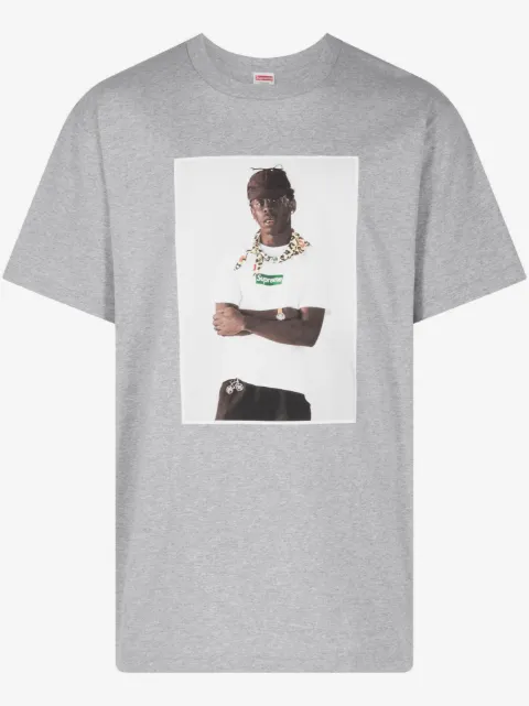 Supreme x Tyler The Creator photograph-print T-shirt