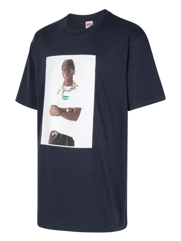 Supreme フォトプリント Tシャツ Mサイズ Supreme x Tyler The Creator フォトプリント Tシャツ | ブルー