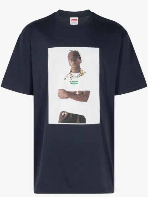 Supreme x Tyler The Creator photograph-print T-shirt