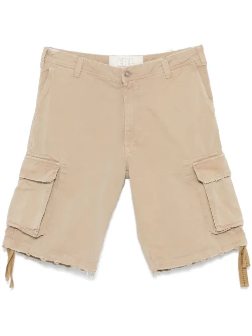 Short en coton à poches cargo - ERL - Modalova