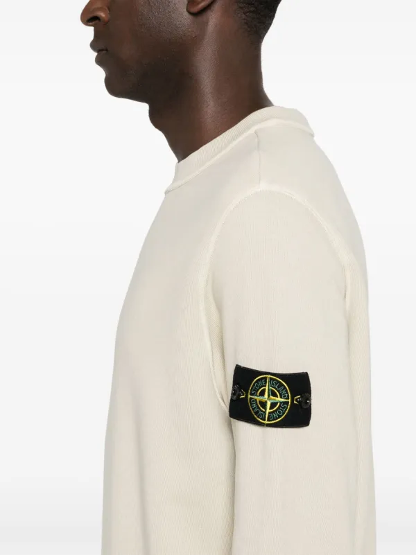 【STONE 】コンパスバッジ スウェットシャツ グリーン Stone Island コンパスバッジ スウェットシャツ | グリーン