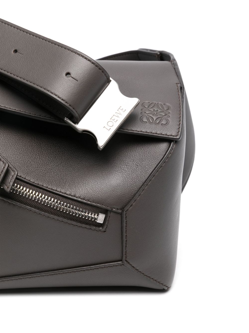 LOEWE Small Puzzle Messenger Bag | Grey | FARFETCH