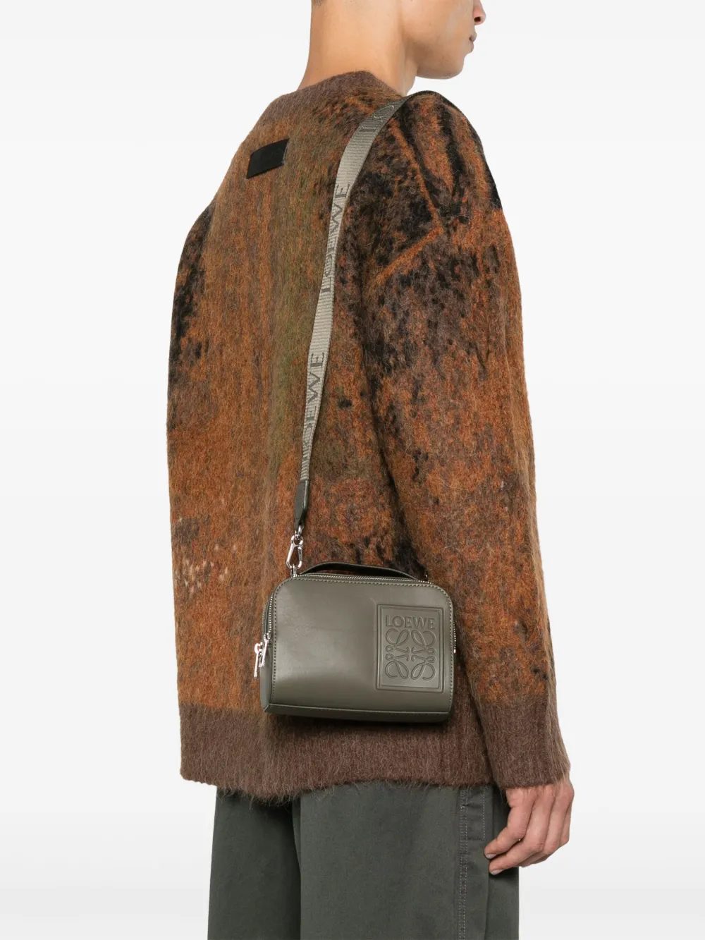 LOEWE Camera kleine messengertas - Groen