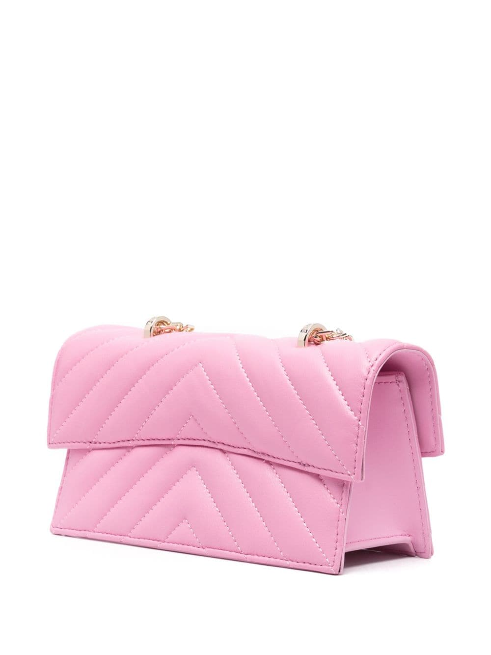 Shop Patrizia Pepe Fly Shoulder Bag In Pink