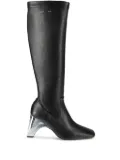 Coperni Metal Bridge stretch boots - Black
