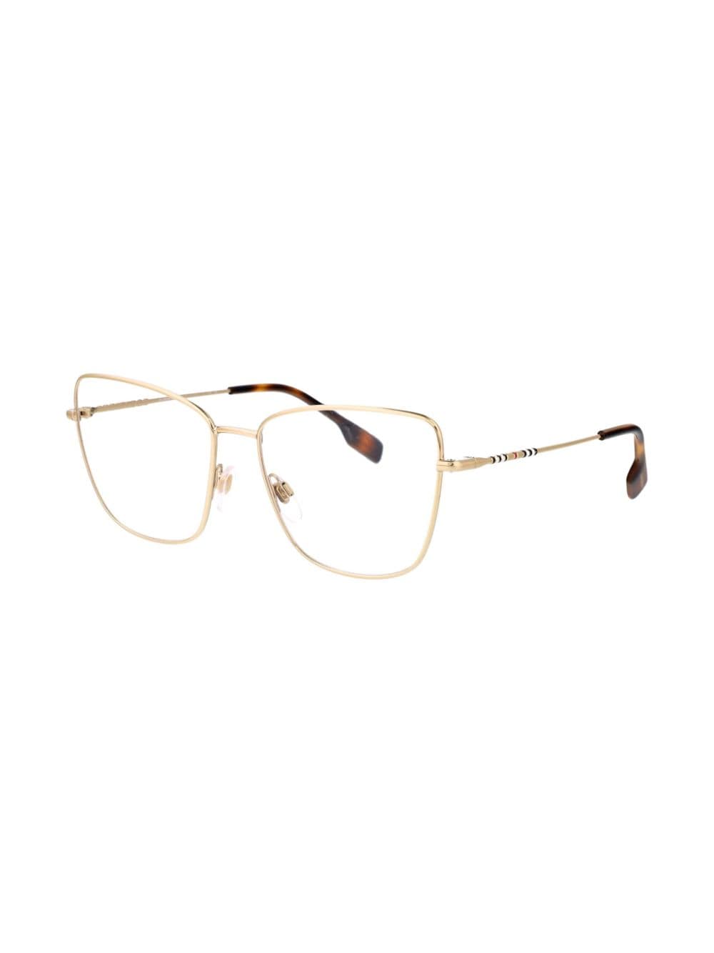 Shop Burberry Eyewear Bea Glasses In Gold