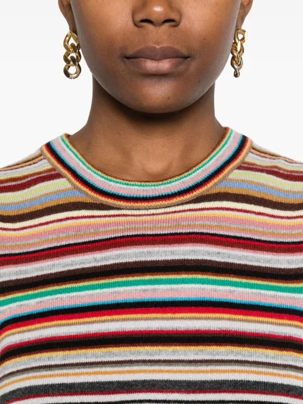 Paul Smith Signature Stripe Vest | Red | FARFETCH