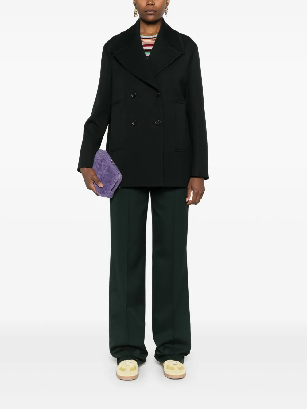 Paul Smith wool trousers - Groen