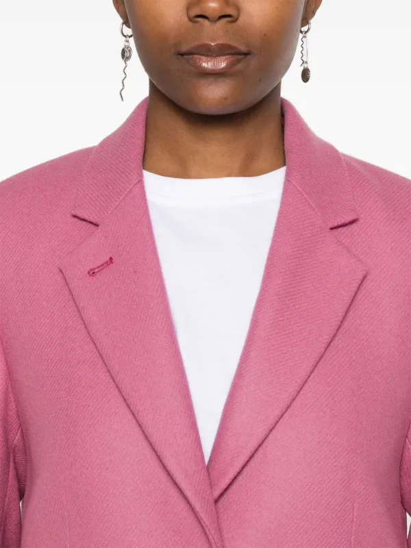PS Paul Smith single breasted Coat Pink FARFETCH HK