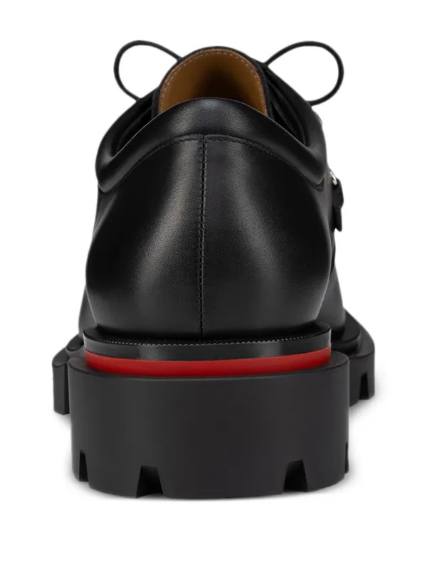 Christian Louboutin Our Pabelito Derby Shoes | Black | FARFETCH display picture 2