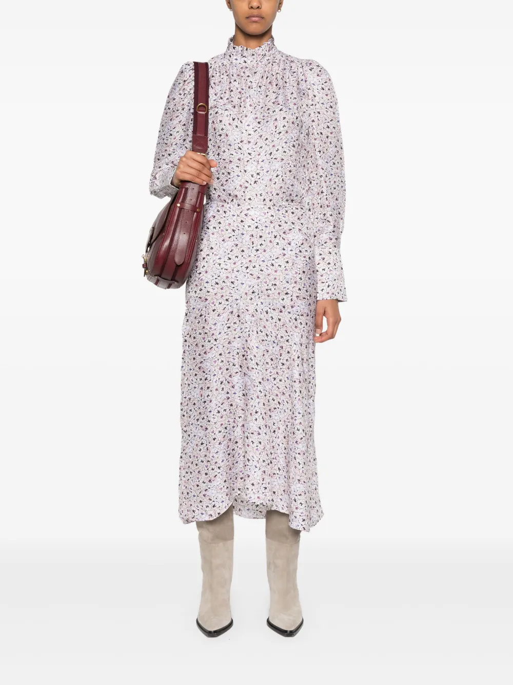 ISABEL MARANT Lisanne midi-rok - Beige