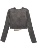REMAIN checked draped shirt - Brown