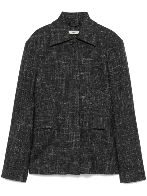 REMAIN blazer con efecto melange