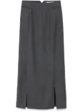 REMAIN pencil midi skirt - Grey