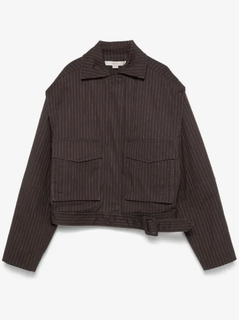 REMAIN pinstriped bomber jacket