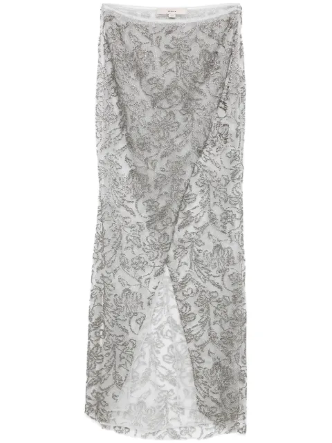 REMAIN wrap maxi skirt