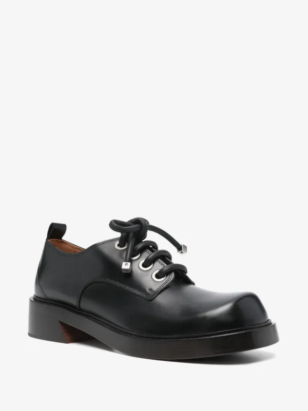Alexander McQueen lace-up Derby Shoes | Black | FARFETCH display picture 3