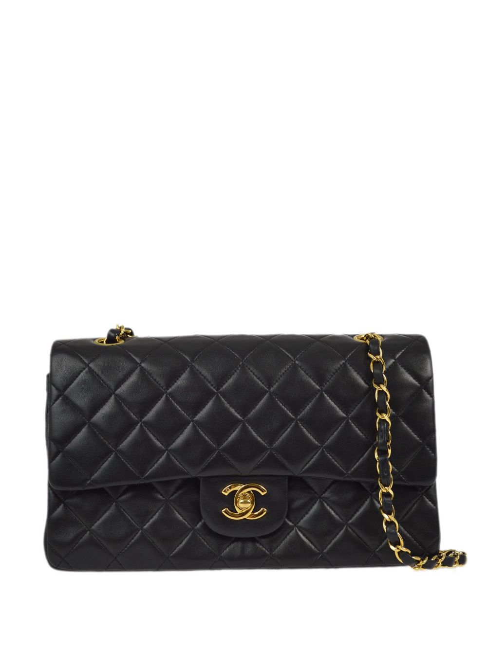 CHANEL Pre-Owned 1997 medium Double Flap shoulder bag – Black