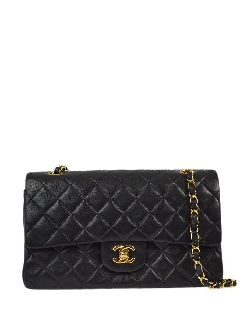 HOT SALE CHANEL 1997 medium Double Flap shoulder bag Women