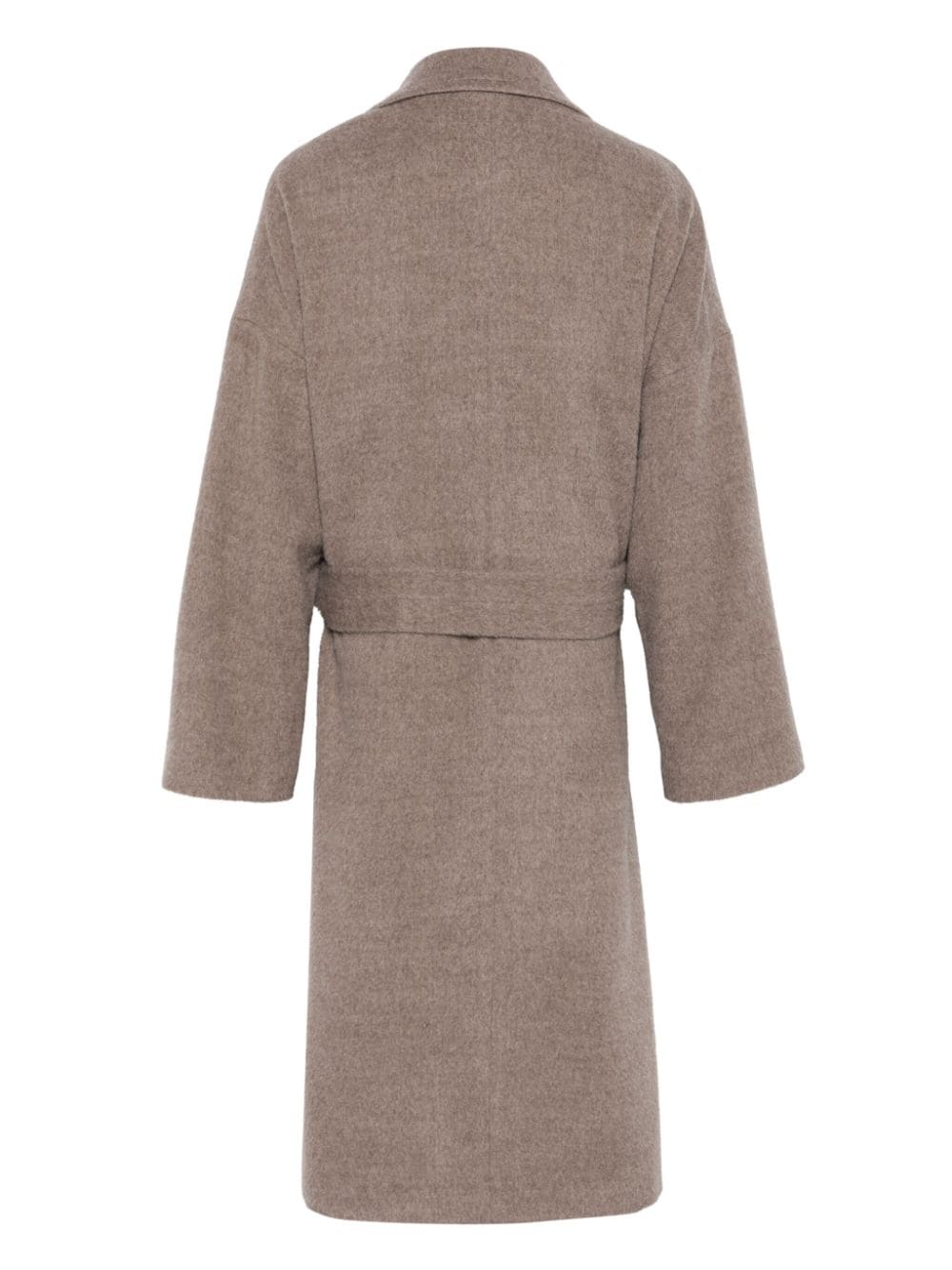 Shop Etro Wool Coat In Neutrals