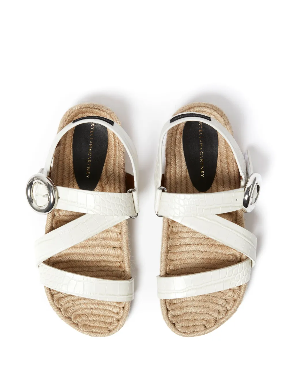 Stella McCartney Gaia S-Wave espadrilles Wit