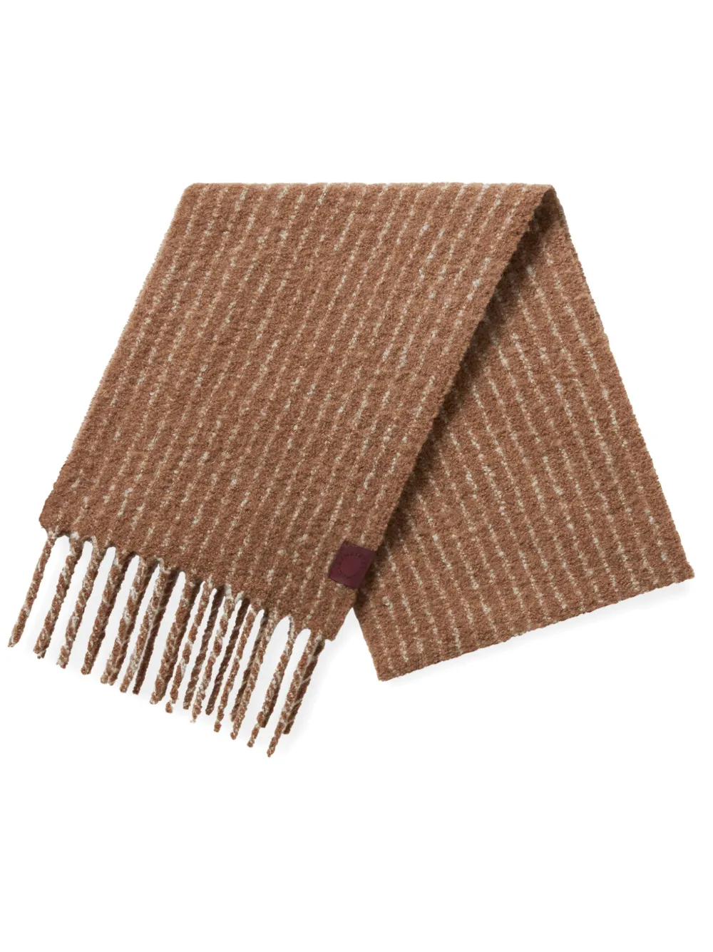 Stella McCartney Gestreepte sjaal Bruin