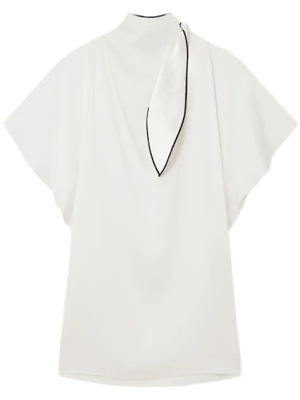 洗練【Stella McCartney】クルーネックミニドレス ドレス | ミディ ミニ | デニム ベルベット レース ニット