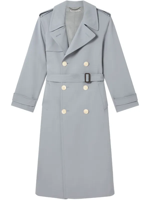 Stella McCartney トレンチコート | グレー | FARFETCH JP