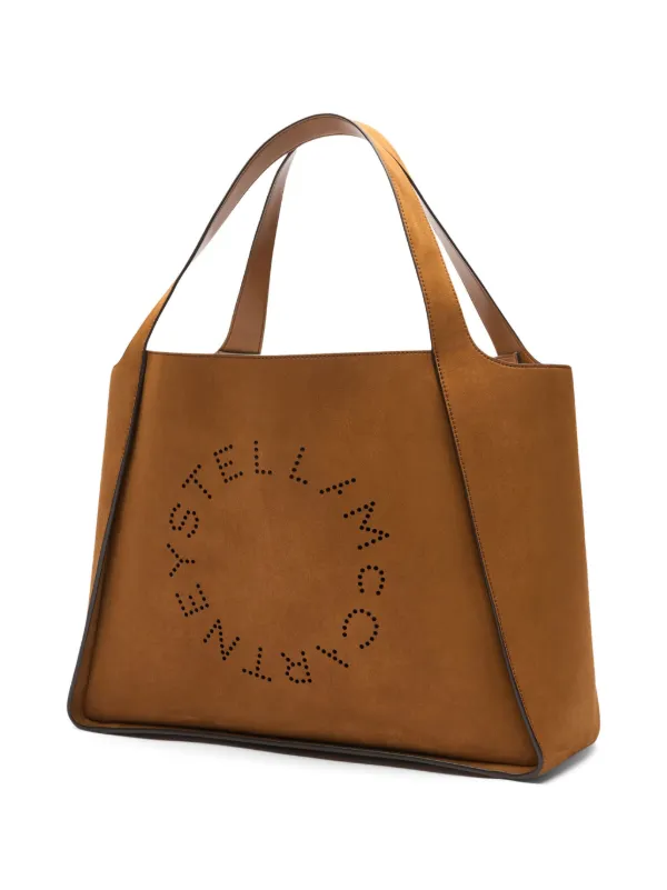 【Stella McCartney】logo cut-out tote bag Stella McCartney Women's' Cut-Out Logo Alter Mat Tote Bag in
