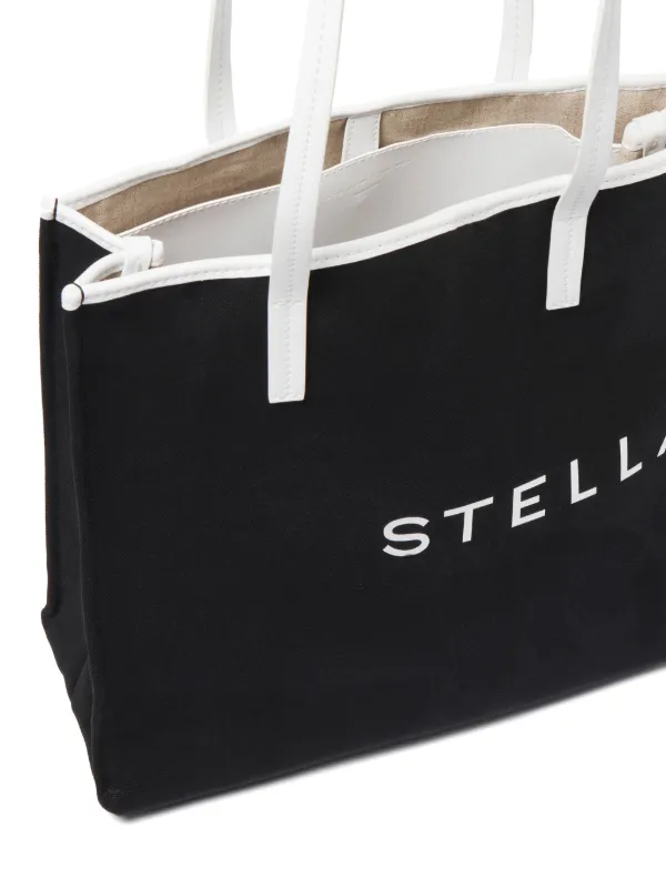 Stella McCartney ロゴ トートバッグ | ブラック | FARFETCH JP