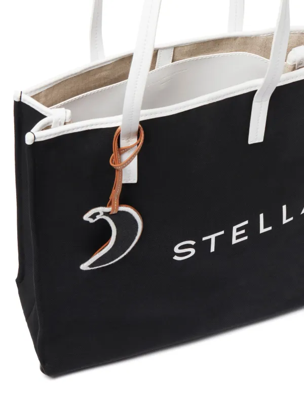 Stella McCartney ロゴ トートバッグ | ブラック | FARFETCH JP