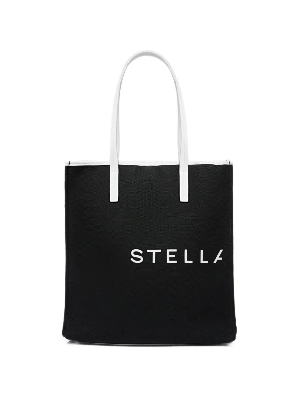 Stella McCartney logo-print tote bag - Black