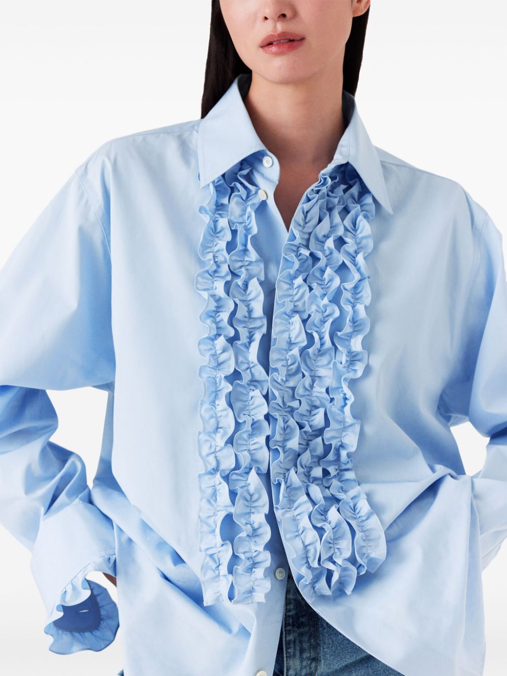 Stella McCartney ruffled shirt Women