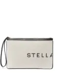 Stella McCartney logo-print purse - White