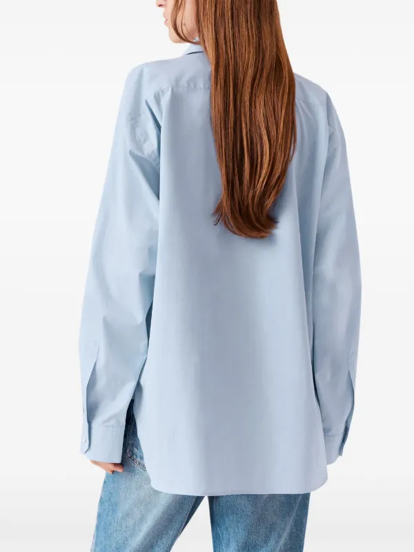 Stella McCartney Falabella-chain Shirt | Blue | FARFETCH