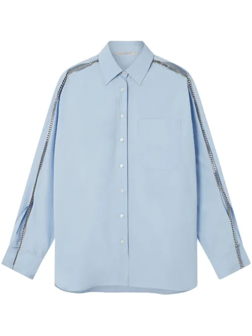 Chemise à détail de chaîne Falabella - Stella McCartney - Modalova