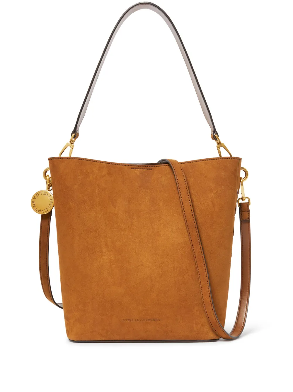 Stella McCartney Frayme Tote Bag mit Ziernaht | Braun | Image 1