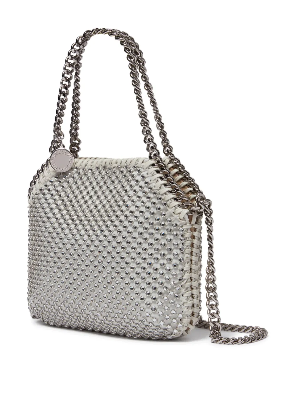 Stella Mccartney Mini Falabella Tote Bag In White