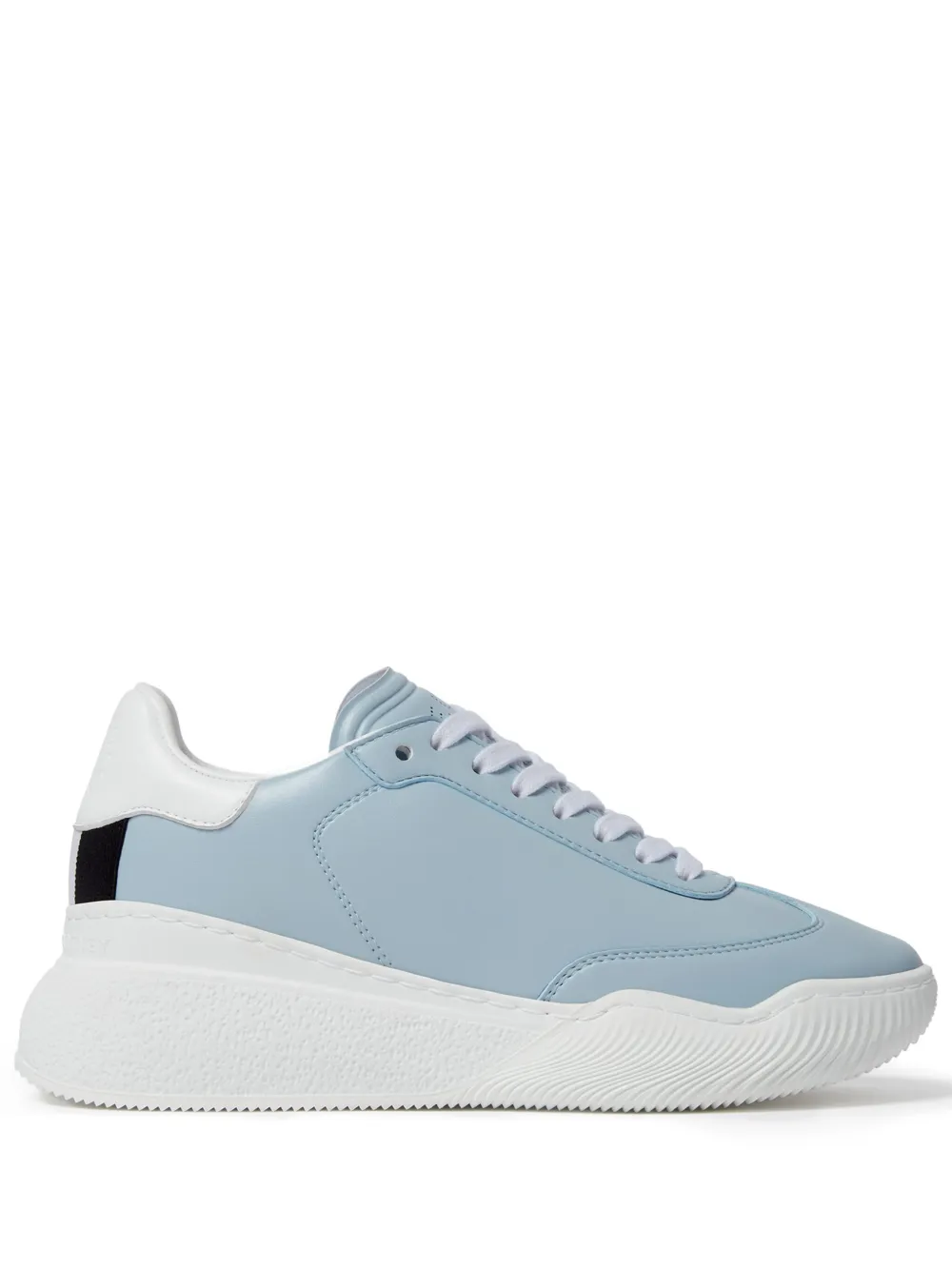 Stella Mccartney Loop Lace-up Sneakers In 蓝色