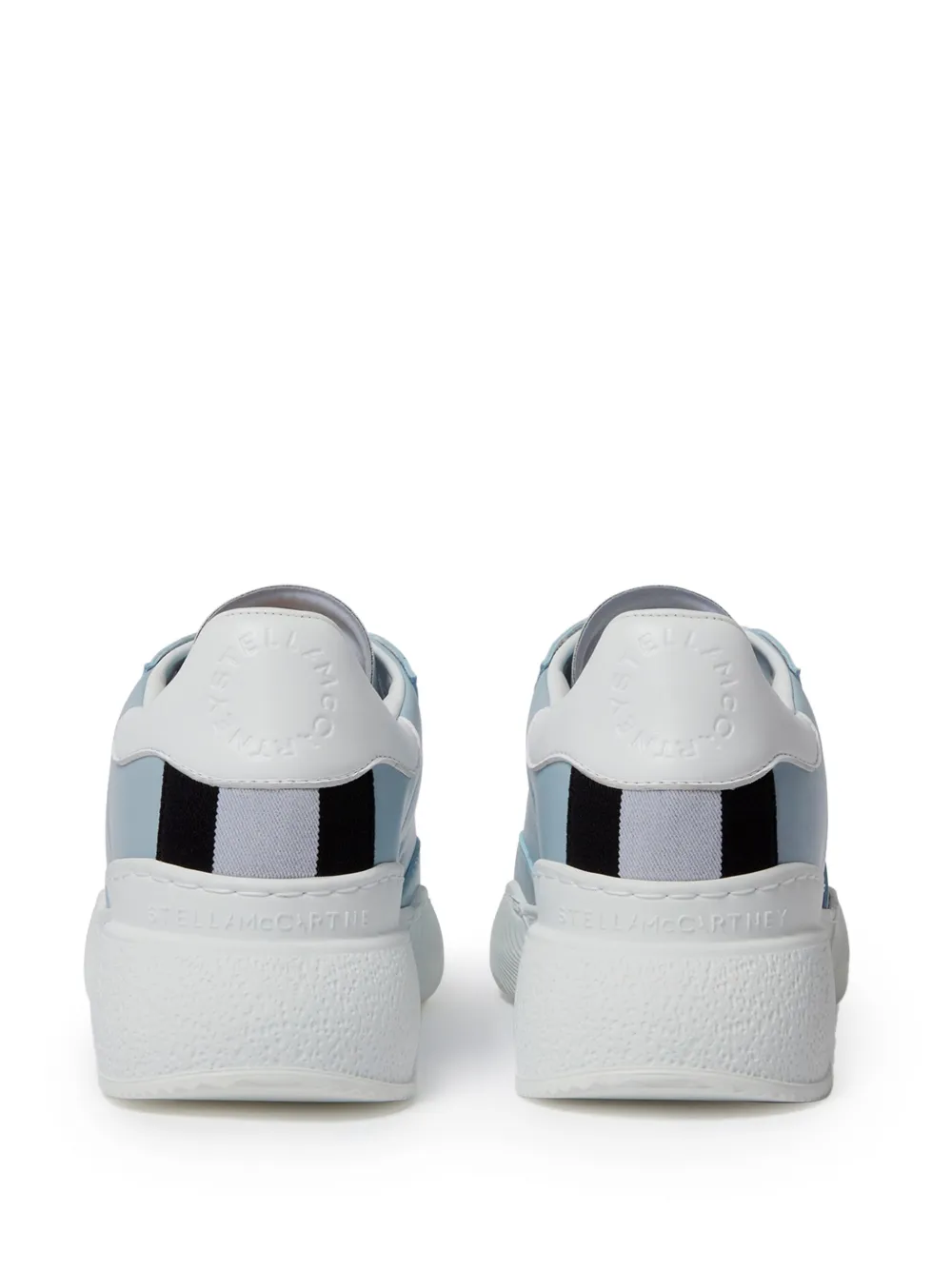 Stella Mccartney Loop Lace-up Sneakers In 蓝色