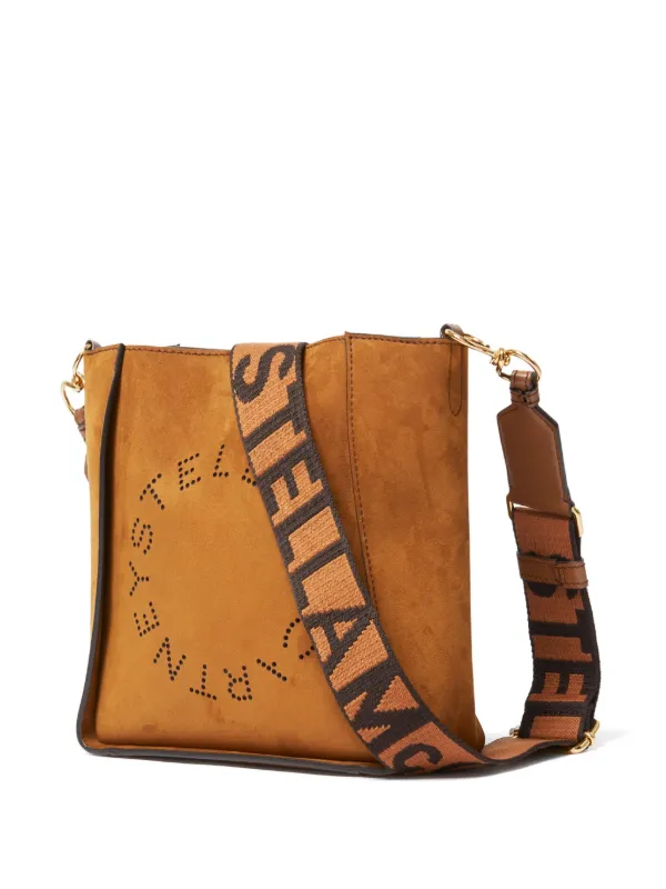 『STELLA MCCARTNEY』 ウーブン ストロー ロゴパッチ バケット STELLA McCARTNEY(ステラマッカートニー) ロゴ刺しゅうバケット