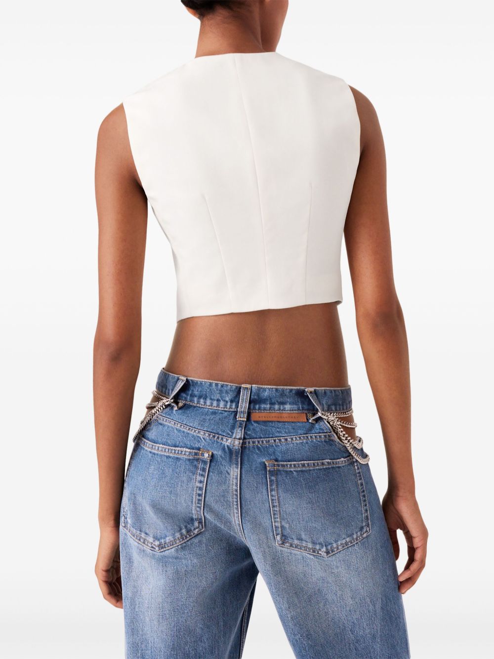 Stella McCartney cropped tailored vest Women