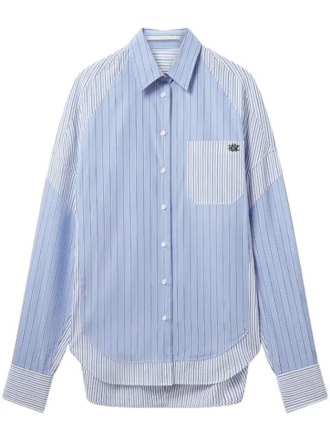 Stella McCartney camisa con rayas estampadas