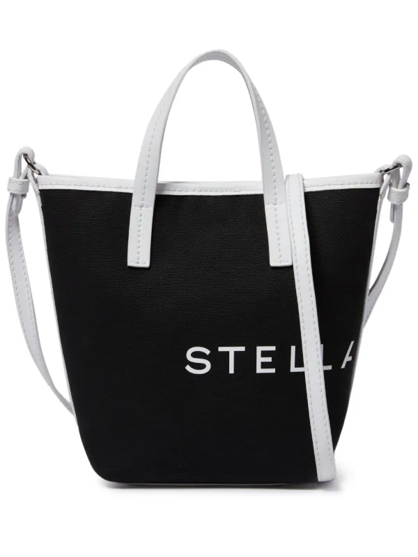 Stella McCartney ロゴ バケットバッグ | ブラック | FARFETCH JP