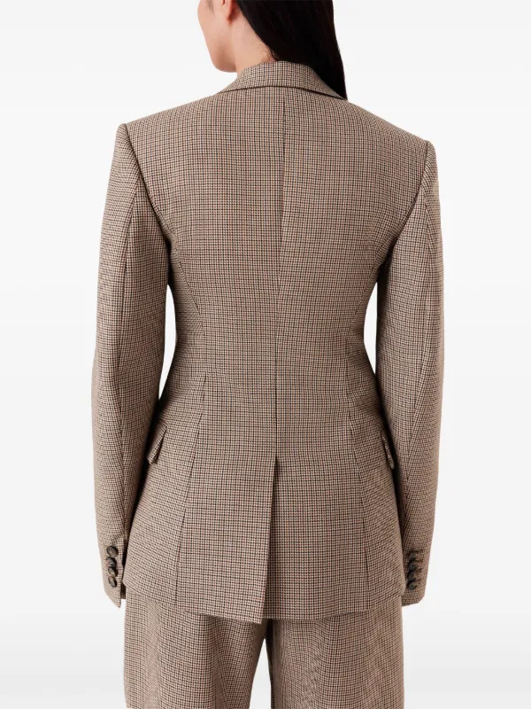 アウターその他 STELLA MCCARTNEY Woman Blazer Brown 6501163CU703 2011 Women Dark chocolate brown Double Breasted Wool Blazer