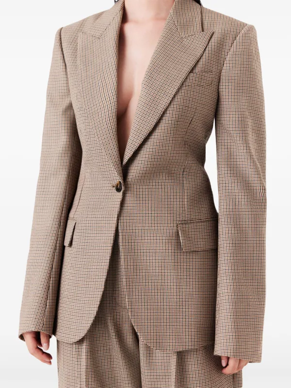アウターその他 STELLA MCCARTNEY Woman Blazer Brown 6500943CU703 2011 Women Dark chocolate brown Double Breasted Wool Blazer