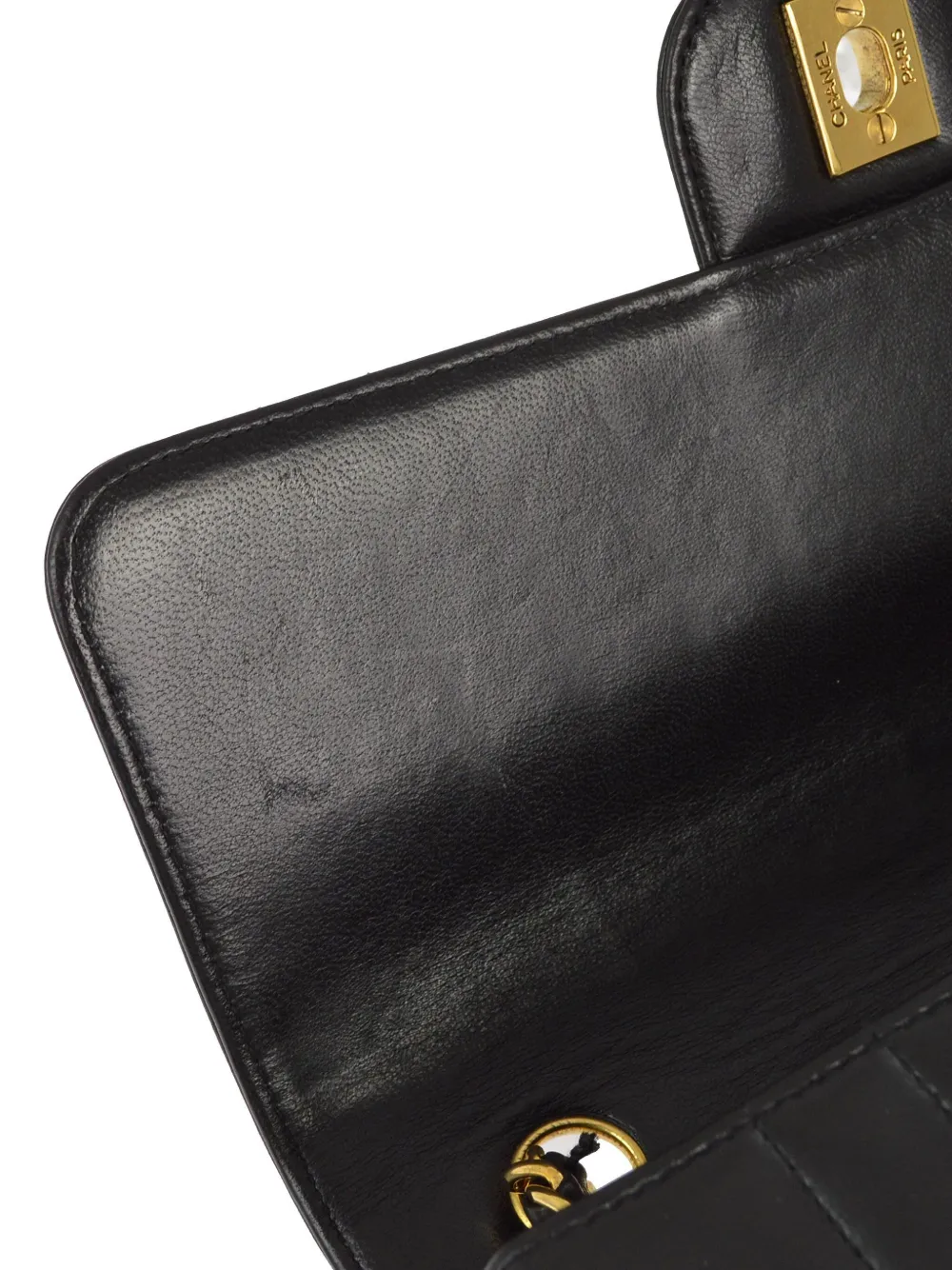 Pre-owned Chanel 1992 Classic Flap Shoulder Bag In Black